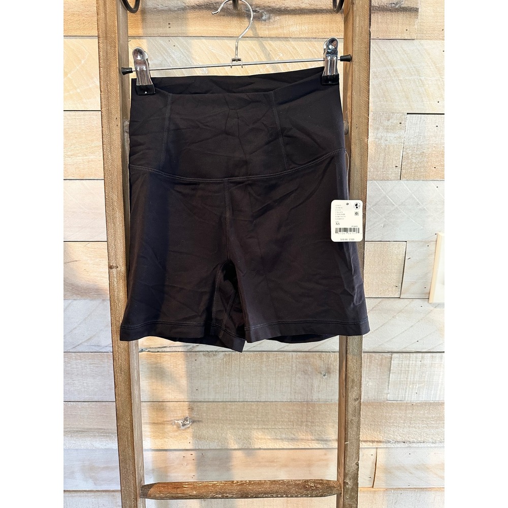 Free People Movement Good Karma Running Shorts Black XS NWT